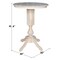 International Concepts Round 30 in Round Top Pedestal Table, 40.9 inH, Unfinished, 30 in W, 30 in L, 40.9 in H, Wood K-30RT-11P-2 - alternate 3